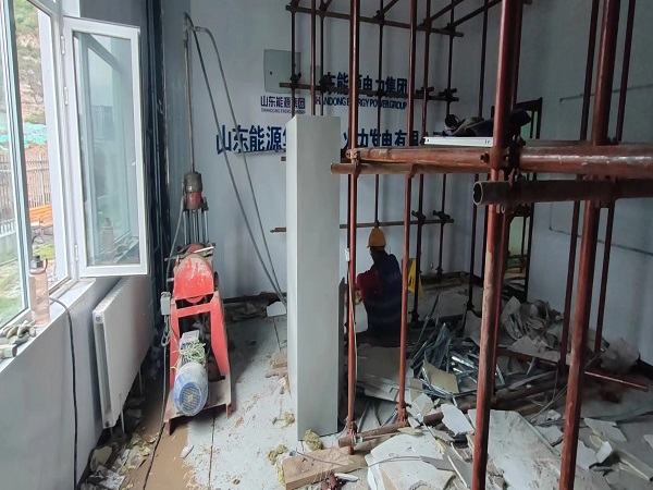 蓝山厂房基础沉降注浆加固